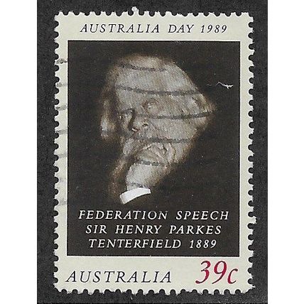 AUS 1989 39c 'AUSTRALIA DAY ' FINE USED (EBID67-278)