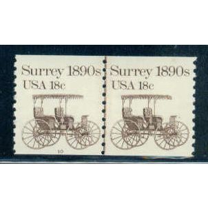 1907 18c Surrey Fine MNH Dry Gum CNP Left 10 W0202