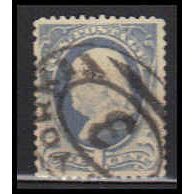 Used 206 1c Benjamin Franklin Just Clears RA0358