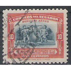 Ecuador ( Equateur ) N° PA 89 YVERT OBLITERE ( USED )
