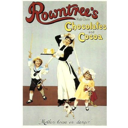 Advertising ROWNTREE'S CHOCOLATES Postcard (Mayfair CD 753)