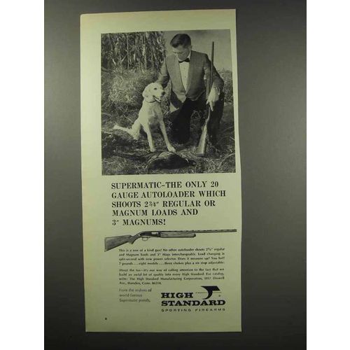 1967 High Standard Supermatic Shotgun Ad!