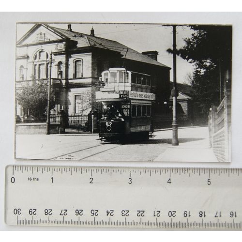 Photo Bradford Tram no.67 in 1908