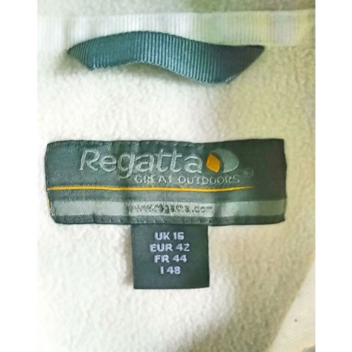 Women's Cream Fleece Top size 16 - Brand Regatta