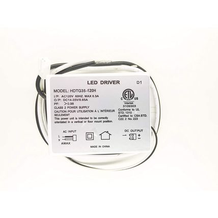 14W LED Dimmable Driver DJL Genuine Replacement Parts D1 120VAC down to DC14-35V