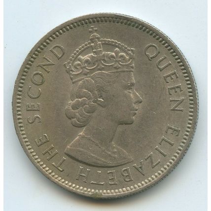 Malaya 20 Cents 1961 Coin