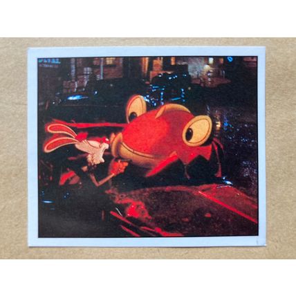 Who Framed Roger Rabbit Sticker # 173 (A) unused 1988 Panini Disney