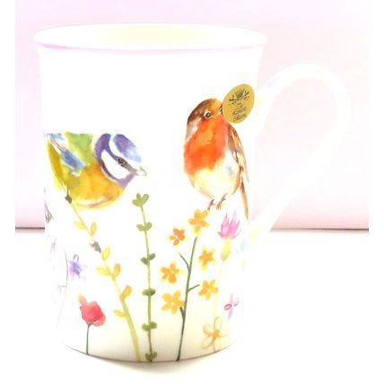 Garden Birds Fine China Mug 10 CM - 0032M