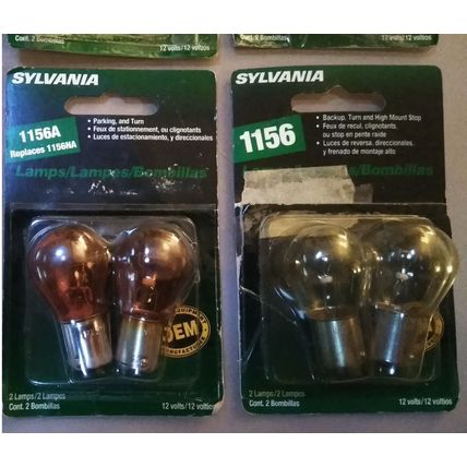 893 1156 1156A 1073 2723 53 MB-382 MB-345 Light Bulb Lot 11pc Auto & Motorcycle