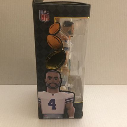 NEW NFL Dallas Cowboys Dak Prescott Funko Vinyl Gold 5'' Figure