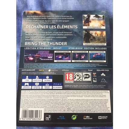JUST CAUSE 4 (2018 Sony PlayStation 4 open world Game in Steelbook Case) PS4