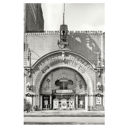 rp10495 - Majestic Theatre , Detroit , Michigan , USA - print 6x4