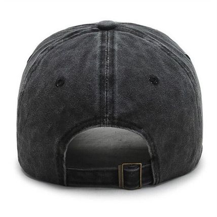 Unisex Cap Plain Color Washed Baseball Cap Casual Adjustable Outdoor Trucker