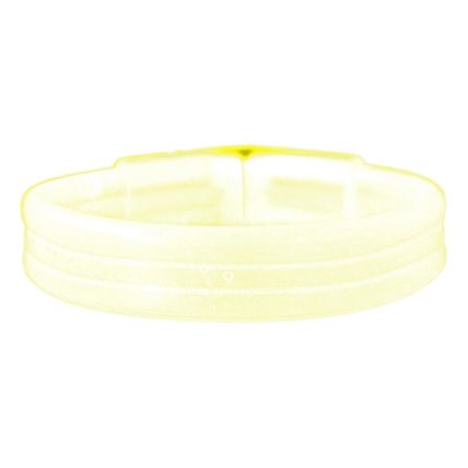 Wide Glow Stick 8 Inch Bracelet Yellow Pack of 25