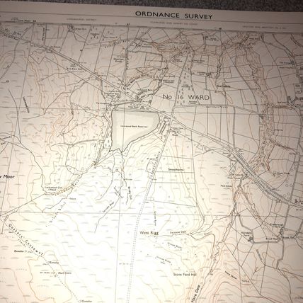 OS map 1:10000 Cleveland, Sheet NZ 61 SE, Commondale, Moorsholm, Lockwood Beck