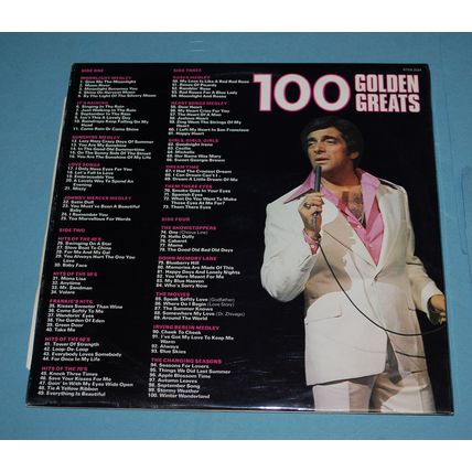 FRANKIE VAUGHAN 100 Golden Greats - 2 LPs - Vinyl LP 1977