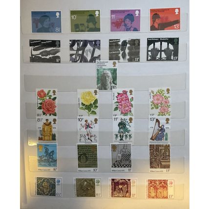 GB Stamps All the Commemoratives 1971 - 1980 MNH