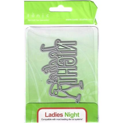 Tonic Studios. Ladies Night Die Set. Die Cutting Cardmaking Scrapbooking Crafts