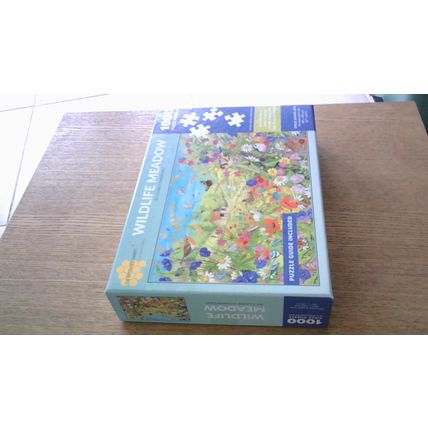 WILDLIFE MEADOW by Claire Comerford Jigsaw Puzzle (1000 Piece) Otter House 2023