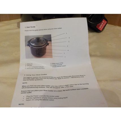 Individual Slow Cooker by Huntly Worldwide - NEVER USED