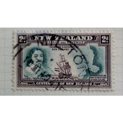 New Zealand Postage Stamp, 1940, 2d, Used Hinged