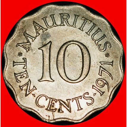 Ⰶ GREAT BRITAIN (1954-1978): MAURITIUS ★ 10 CENTS 1971!★LOW START★NO RESERVE