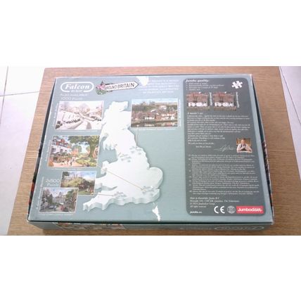 RIVER THAMES, LONDON Panorama Jigsaw Puzzle (1000 Piece) Falcon (2016)