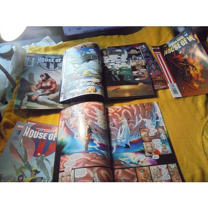 Marvel Comics HOUSE OF M LOT!! Wanda Goes Insane! $35.00 Shipped!! Every issue