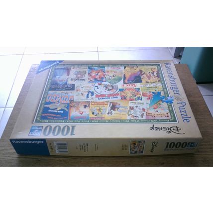 DISNEY: VINTAGE POSTERS Jigsaw Puzzle (1000 Piece) Ravensburger (2018)