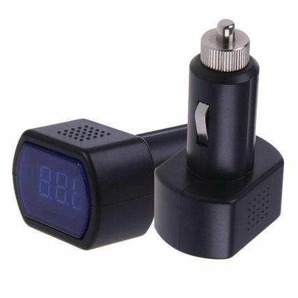 In Car Voltage Meter Built-in Fuse Voltmeter 12V 24V cars vans trucks