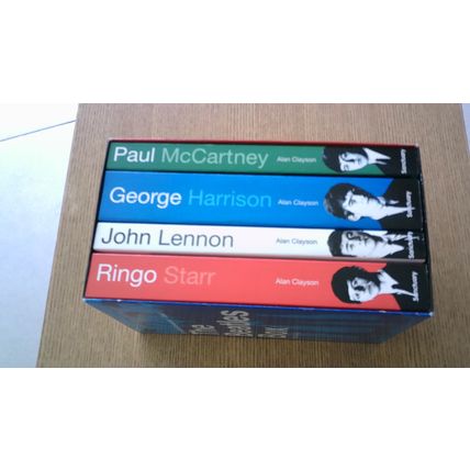 THE BEATLES BOX. Alan Clayson (4 Paperback Box Set) Sanctuary Publishing 2003