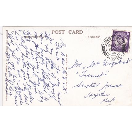 EC836 DORMANSLAND - THE OLD HOUSE AT HOME . PRINTED POSTCARD