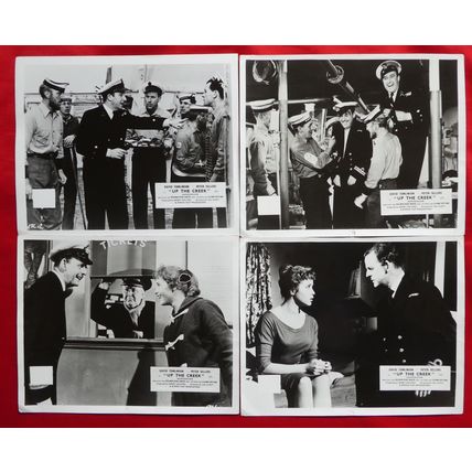 UP THE CREEK (1957) original release UK F.O.H. / Lobby cards ***Peter Sellers***