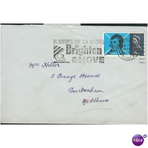 GB Cover 1966 - Robert Burns 4d