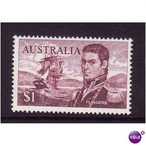 AUSTRALIA 1966 $1 FLINDERS SG 401 MINT