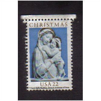 1985 USA christmas 22c multi F/U SG2205