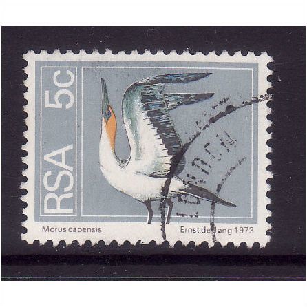 SOUTH AFRICA 1974 SG352 5c CAPE GANNET FINE USED#3