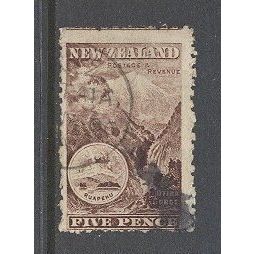 NewZealand.SG311 5d Otira Gorge&Mount Ruapehu.Variety Unchecked.Fine Used.Oct15c