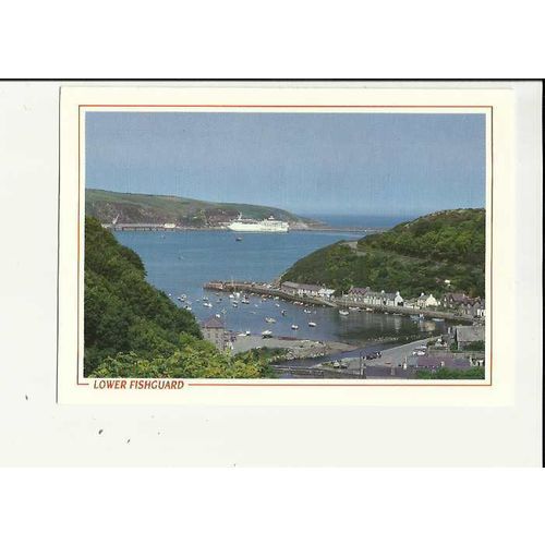 Wales LOWER FISHGUARD Postcard by Pembrokeshire Eye