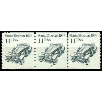 2131 11c Stutz Bearcat Very Fine MNH Dry Gum PNC 4/3 W1352