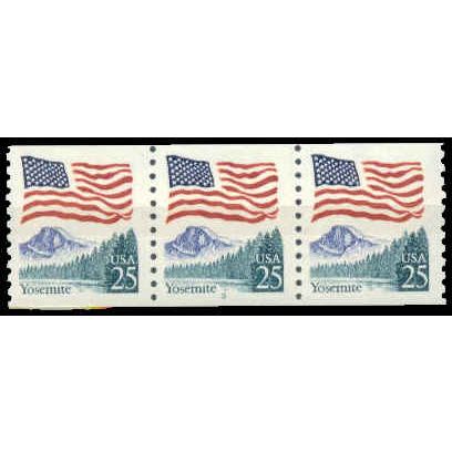 2280v 25c U.S. Flag Fine MNH PNC 2/3 W1462