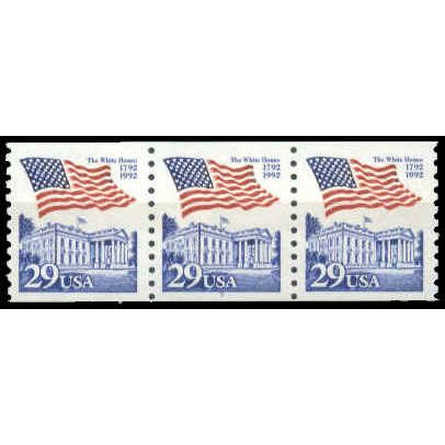 2609 29c U.S. Flag Over White House Fine MNH PNC 7/3 W1588