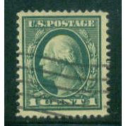 Used 405 1c George Washington Almost Very Fine A08349