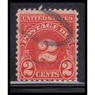 Used J81a 2c Postage Due Average Plus KA9208