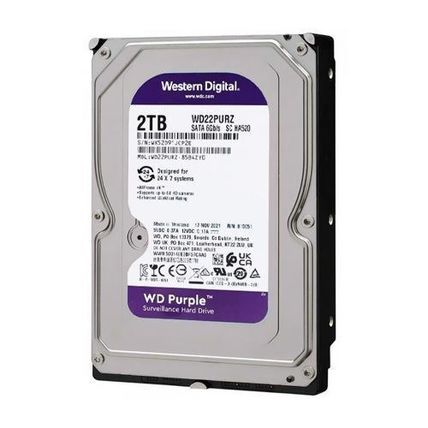 2TB WD Purple Surveillance Hard Drive by Western Digital - 3.5" SATA