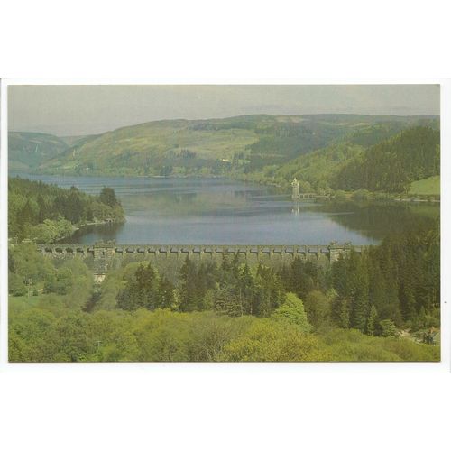 Lake Vyrnwy Powys Postcard 114