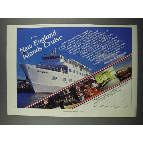 1983 American Cruise Lines Ad