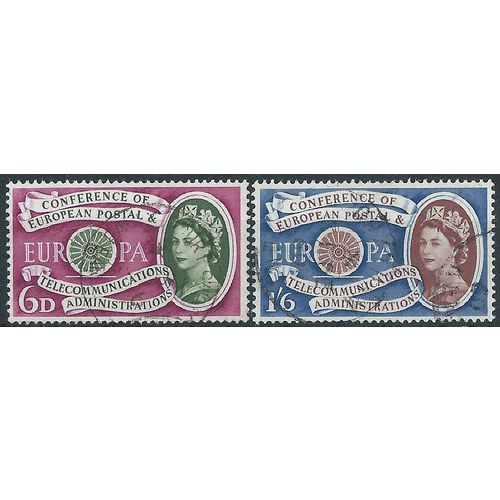 1960 Europa Set SG621-622 Fine/Very Fine Used..
