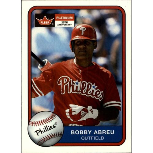 2001 Fleer Platinum Baseball Bobby Abreu #1