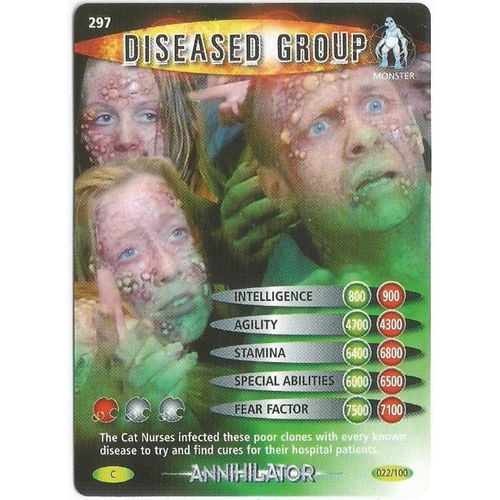 Dr Doctor Who Battles In Time Annihilator #297 Diseased Group